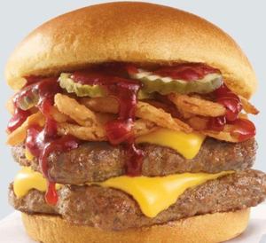 wendy's bbq cheeseburger